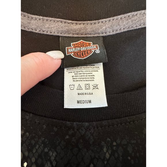 Women’s Harley Davidson T Shirt Size M Made in USA - Picture 4 of 5